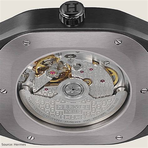 hermes watch movement manufacturer|hermes h1837 movements.